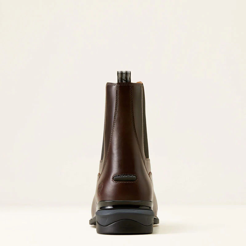 Ariat Men Devon Zip Paddock Waxed Chocolate - Image 4