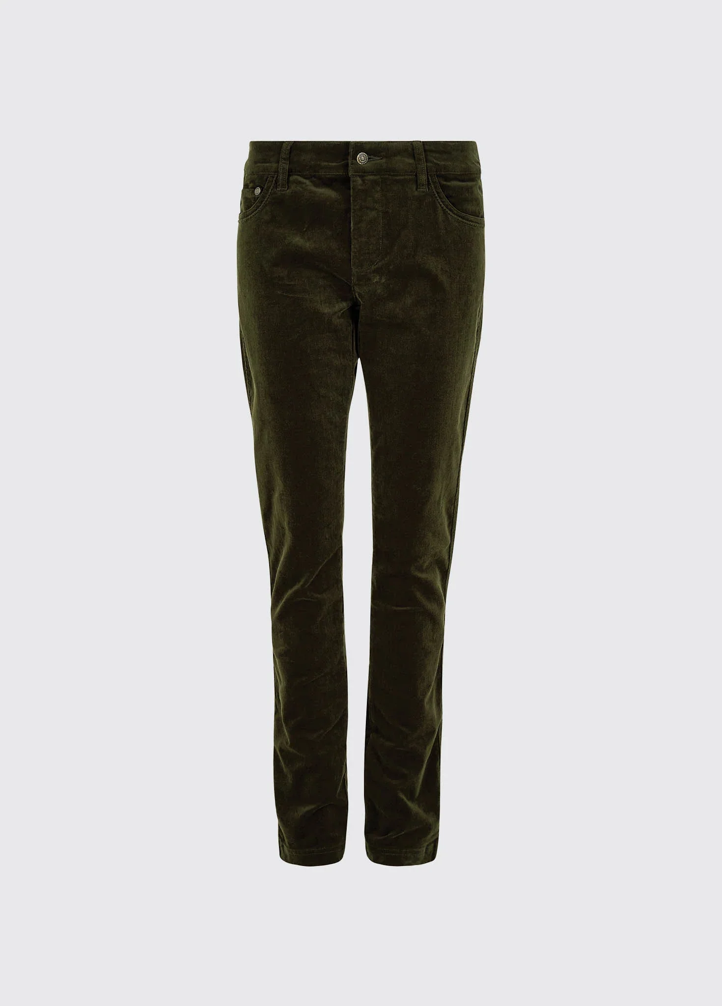 Dubarry Wmn Honeysuckle Jeans Olive - Image 4