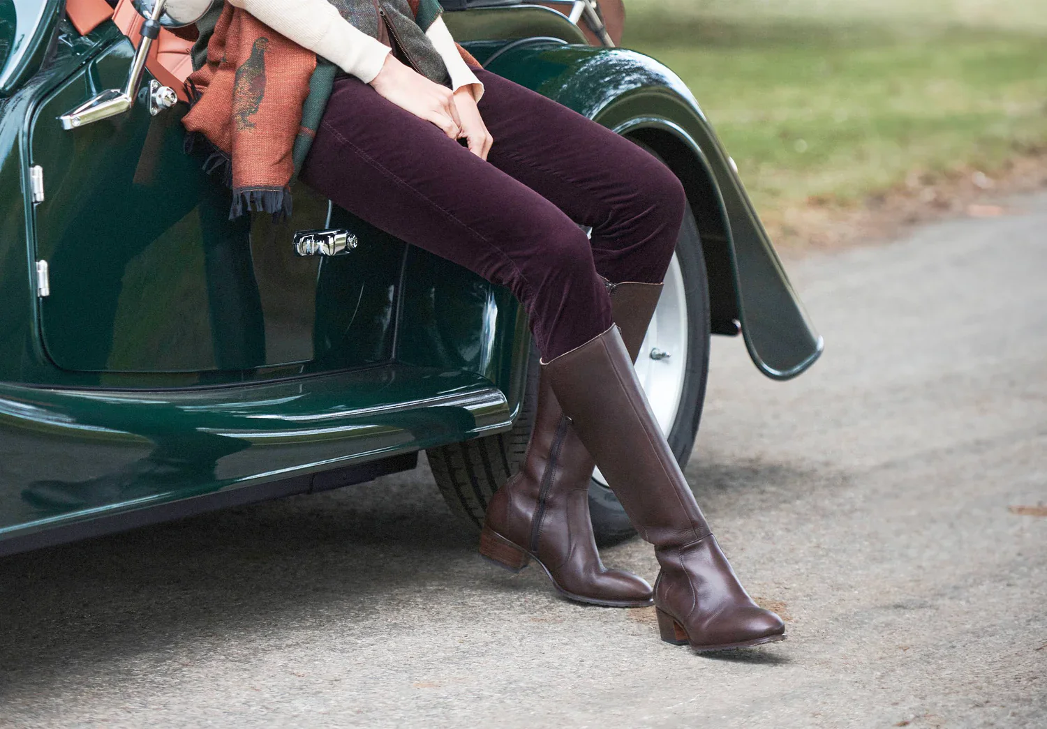 Dubarry Wmn Honeysuckle Jeans Plum - Image 3