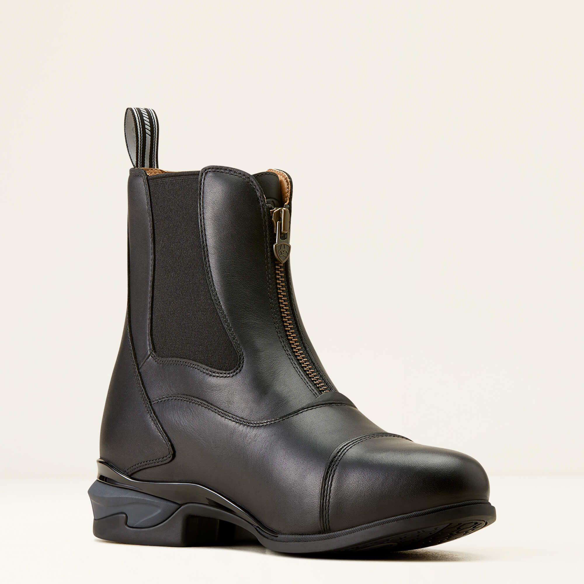 Ariat Men Devon Zip Paddock Black - Image 3