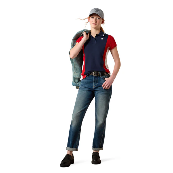 Ariat Youth Taryn SS Polo - Image 3