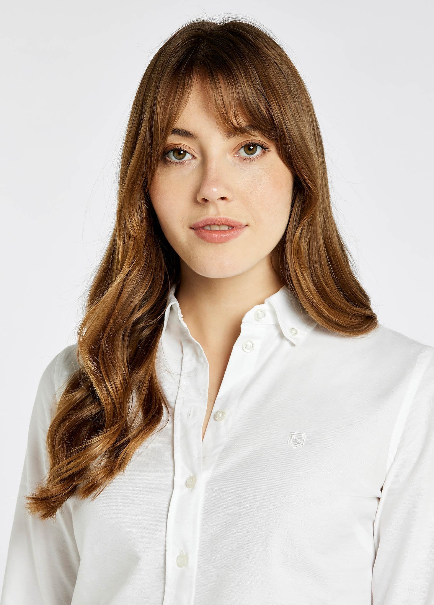 Dubarry Wmn Mimosa Cotton Shirt White - Image 3