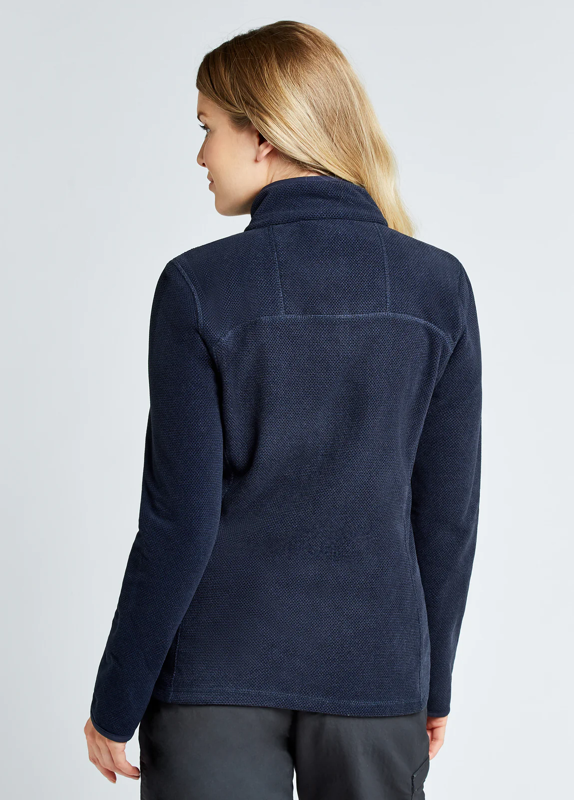 Dubarry Womens Sicily Full Zip Fleece Navy - Image 4