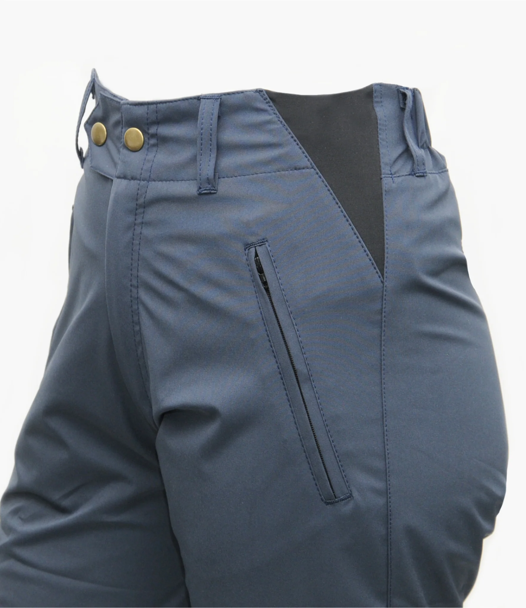 Turfmasters Water Resistant Exercise Breeches - Navy/Black - Image 4