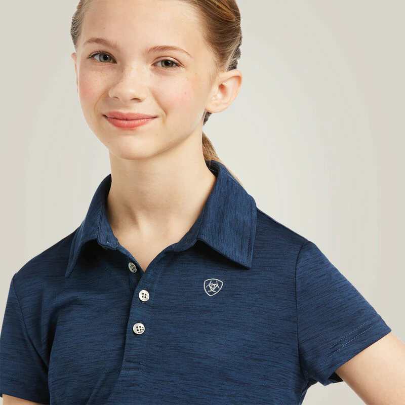 Yth Laguna SS Polo Navy - Image 3