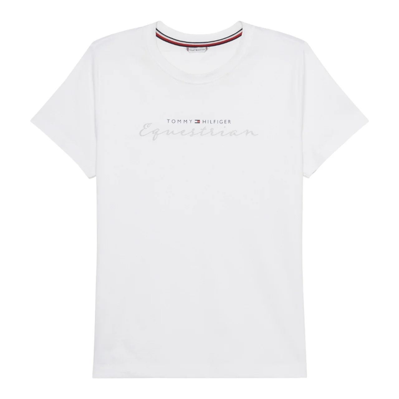 TH Wmn Brooklyn Short Sleeve Graphic T-Shirt TH Optic White - Image 3